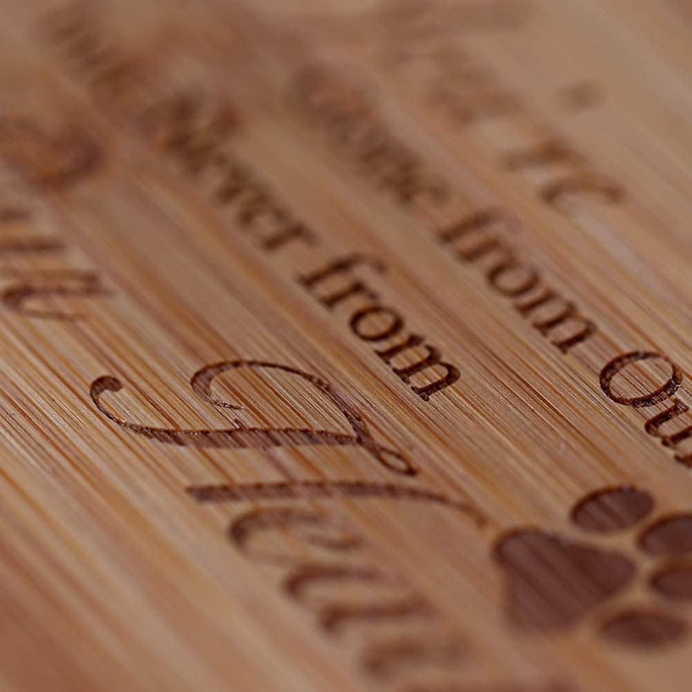Burly Wood Keepsake Urns for pets Ashes with Photo Box Pet Cremation Urn to add a picture